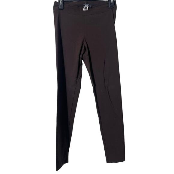 Avenue Montaigne Brown Stretch Skinny Leg Dress Pants Sz 2 - Picture 1 of 3